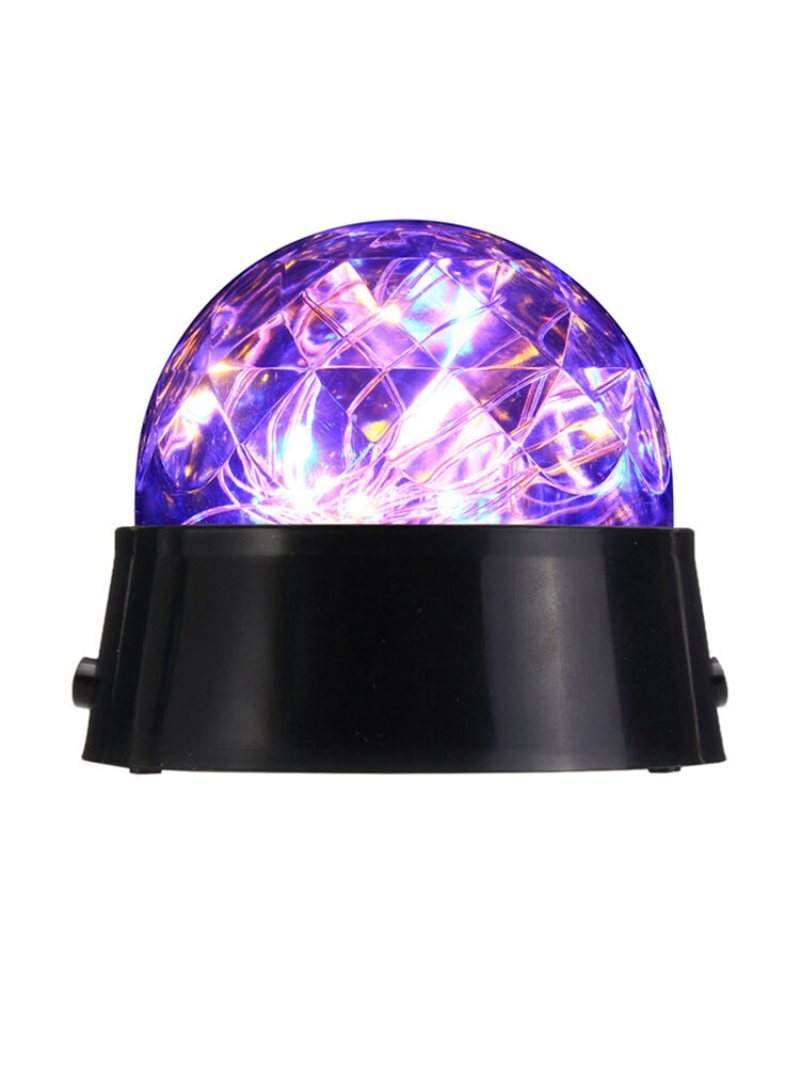 Zasilany Bateryjnie Crystal Star Ball Tryb Led Lampka Nocna Projekcja Home Decor