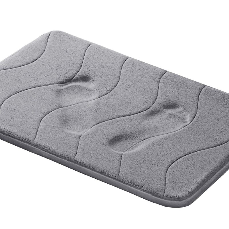 Memory Foam Coral Fleece Antypoślizgowa Miękka Mata Do Kąpieli Z Mikrofibry Dywaniki Do Które Można Prać W Pralce