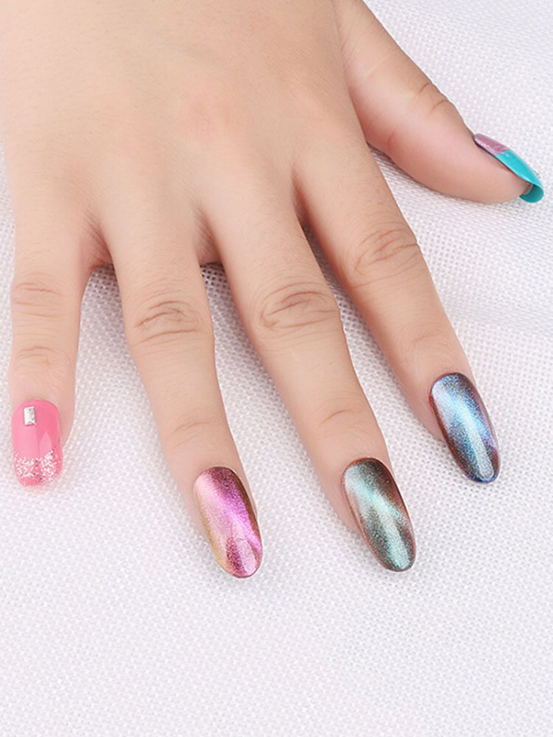 3d Kocie Oko Magnetyczny Proszek Do Paznokci Glitter Dust Manicure Nails Art Pigment Decoration