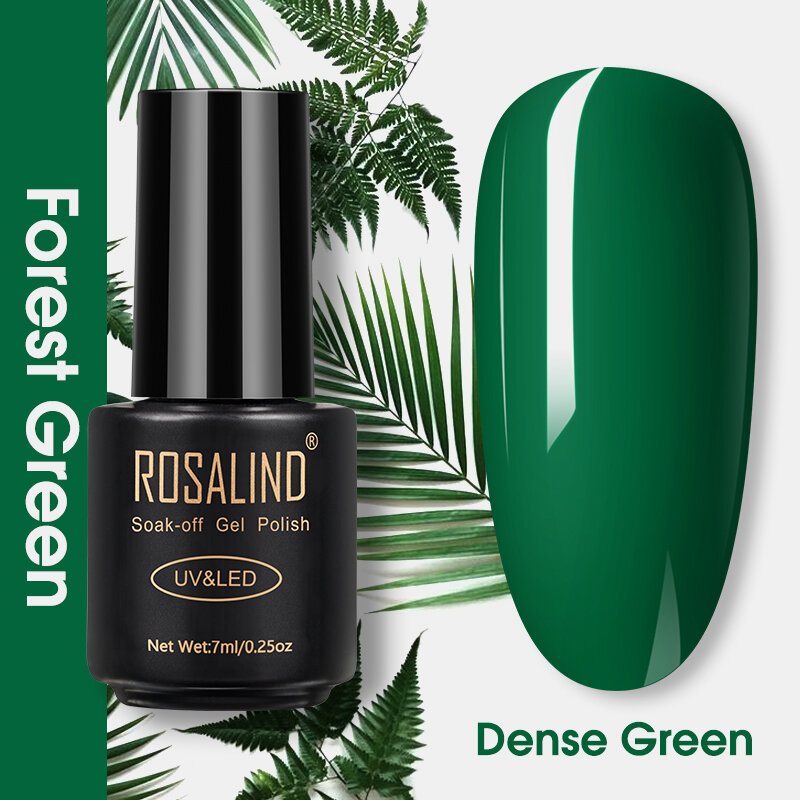 7 Ml Lakier Do Paznokci Forest Green Series Żel Do Manicure Żel Do Fototerapii Semi Permanent Żel Uv Do