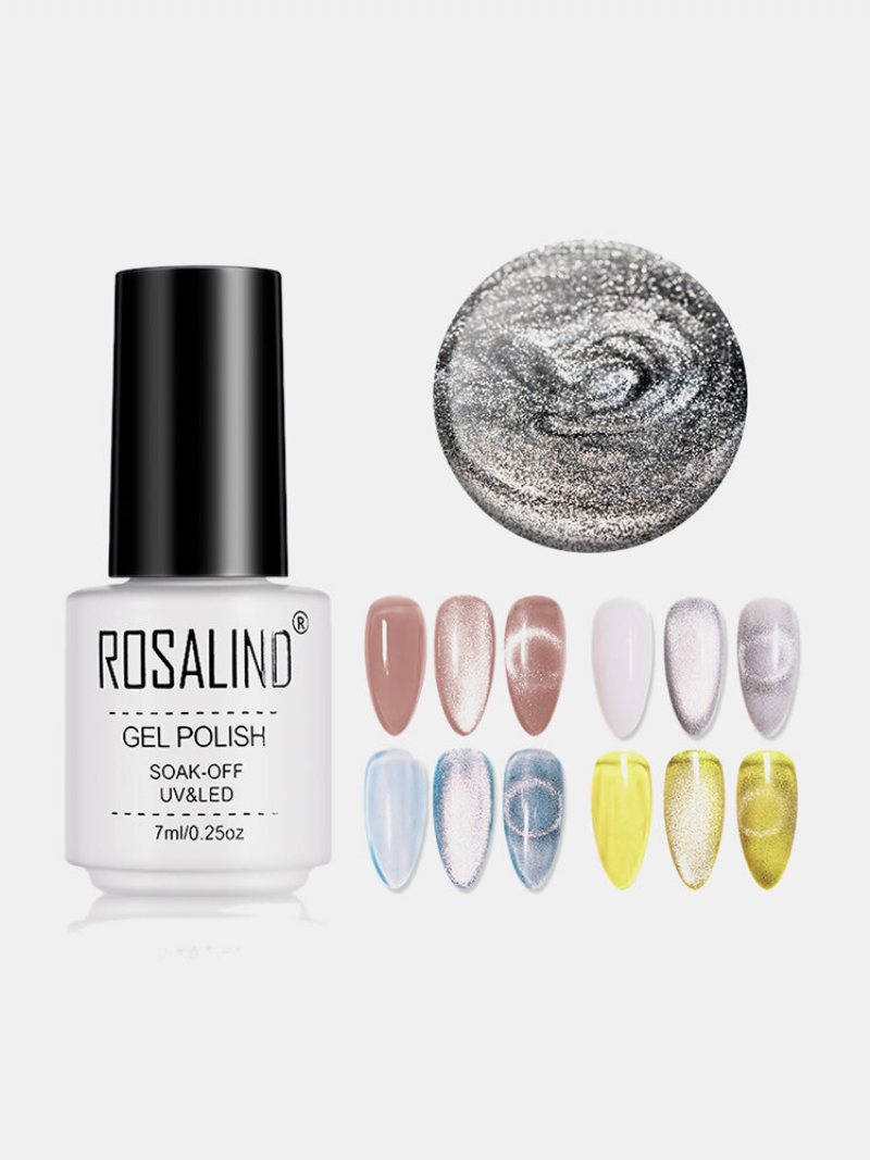 9d Crystal Kocie Oko Żel 7ml Lakier Do Paznokci Wszystko Do Manicure Semi Permanent Soak Off Żel Do Lampy Uv Potrzeba Patyczka Magnetycznego