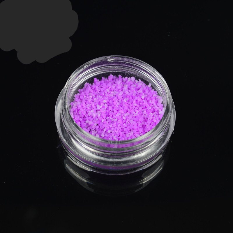 Dancingnail 7 Kolorów Halloween Luminous Nails Powder Fluorescencyjny Blask Zabawki Dekoracja Kurz