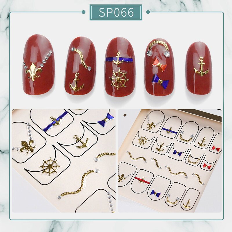 Diy Manicure Naklejka Do Paznokci 3d Wodoodporny Motyl Owocowy Laserowa Aplikacja Do Dekoracja