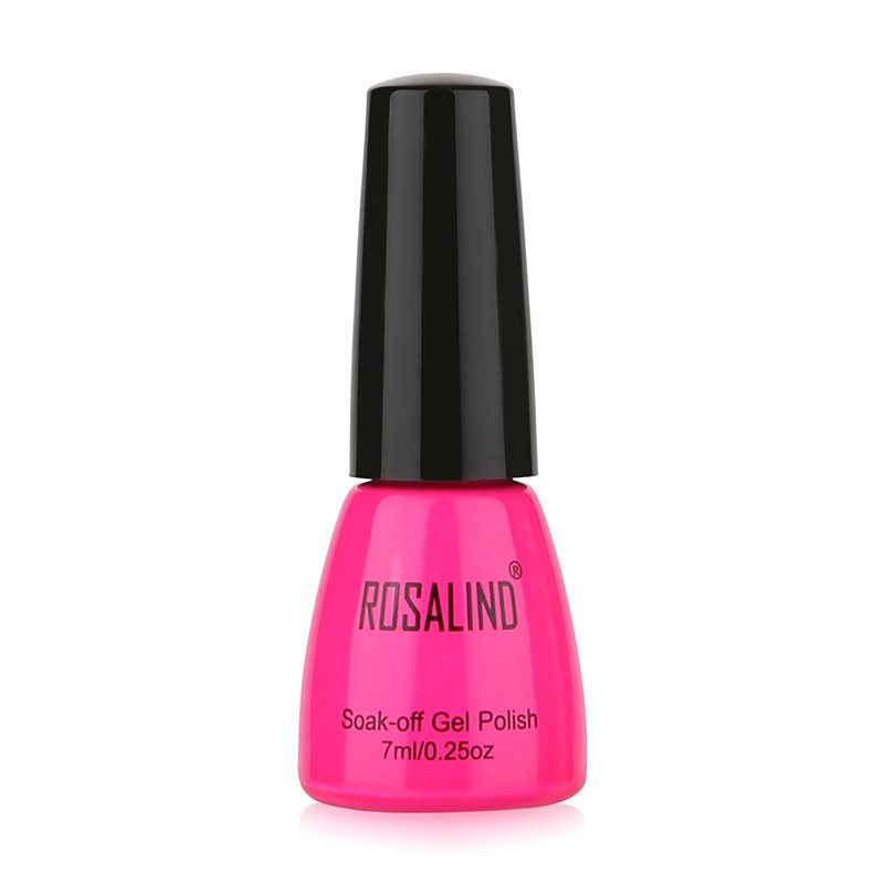 Rosalind Matte Soak Off Żel Polski Paznokci Kolorowy Lakier Uv Brokat 7ml