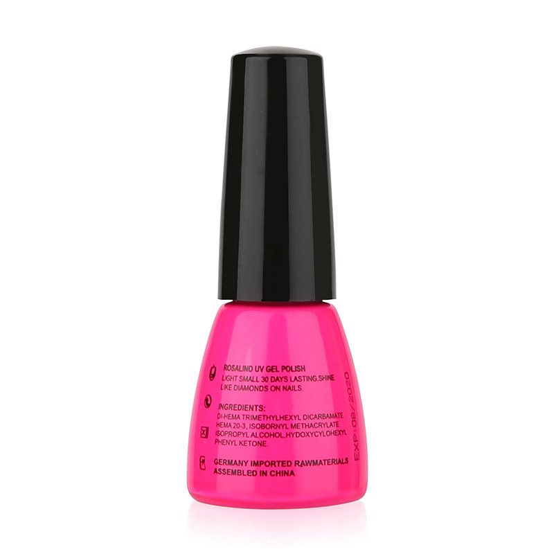 Rosalind Matte Soak Off Żel Polski Paznokci Kolorowy Lakier Uv Brokat 7ml