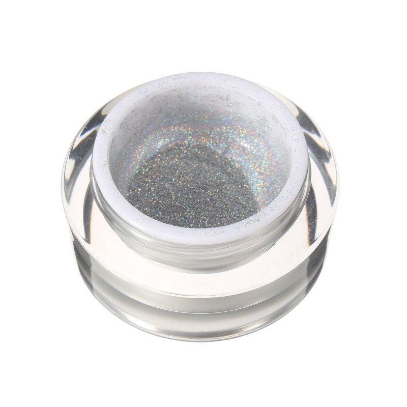 Sliver Metallic Mirror Flash Efekt Chromowanego Pudru Do Paznokci Charming Nails Art