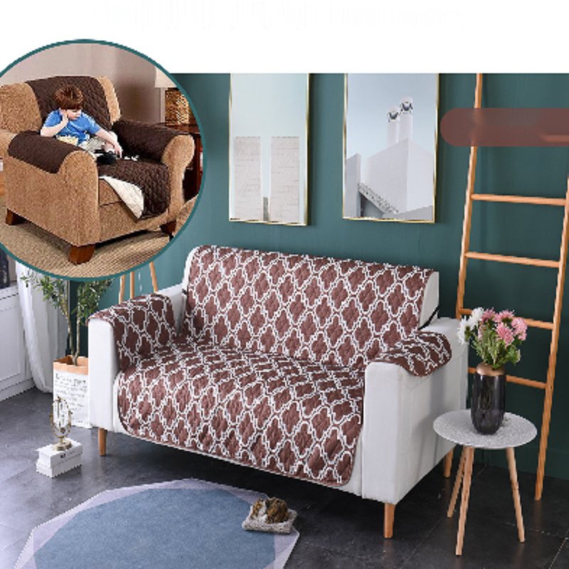 Home Fashion Designs Dwustronna Narzuta Na Sofę Do Salonu. Ochraniacz Mebli Z Bezpiecznymi Paskami. Pokrowiec Na Meble Dla Psów Chroń Przed Dziećmi I Zwierzętami Domowymi