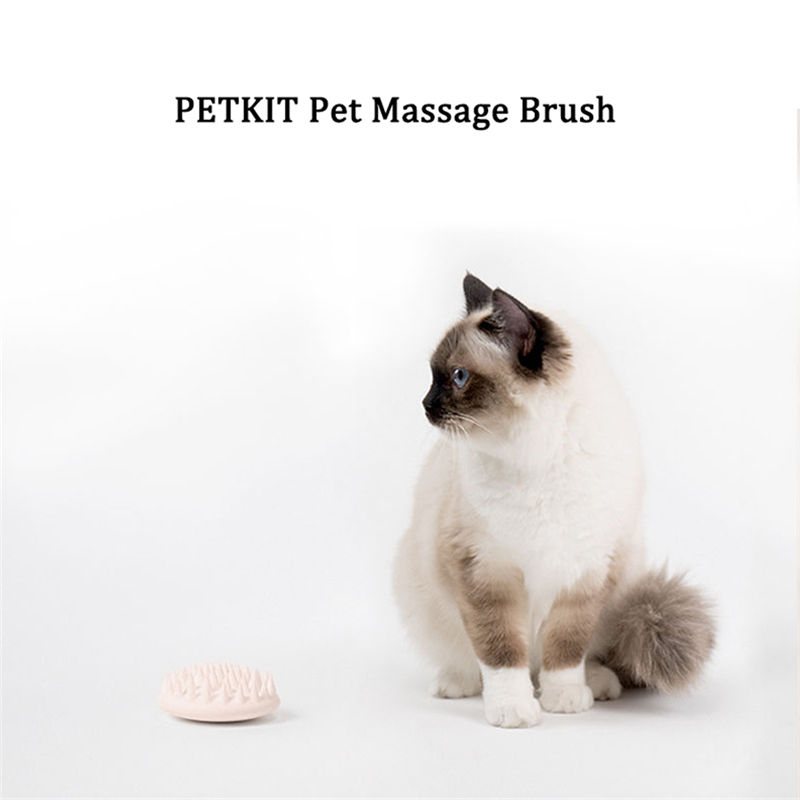 Petkit Pet Cat Grooming Urządzenie Do Masażu Szczotka Z Grzebienia Silicon Z Miękką Gumą