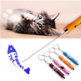 Przenośny Kreatywny Zabawny Kot Domowy Zabawki Led Wskaźnik Laserowy Lekki Długopis