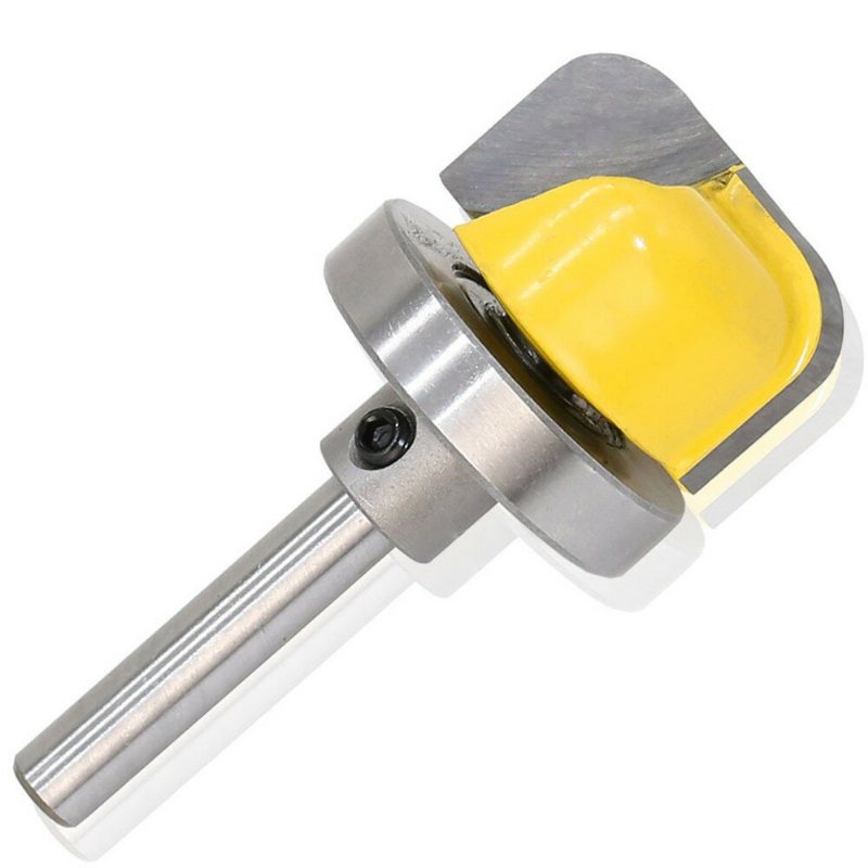 1/4 Cal Shank Górne Łożysko Flush Router Bit Okrągłe Dno Narzędzie Do Obróbki Drewna