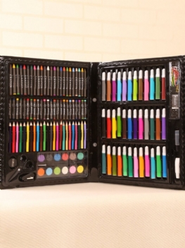150 Sztuk Dzieci Szkoła Kolorowy Ołówek Zestaw Artystyczny Rysunek Narzędzie Do Malowania Kredka Akwarela Opakowanie Pudełko