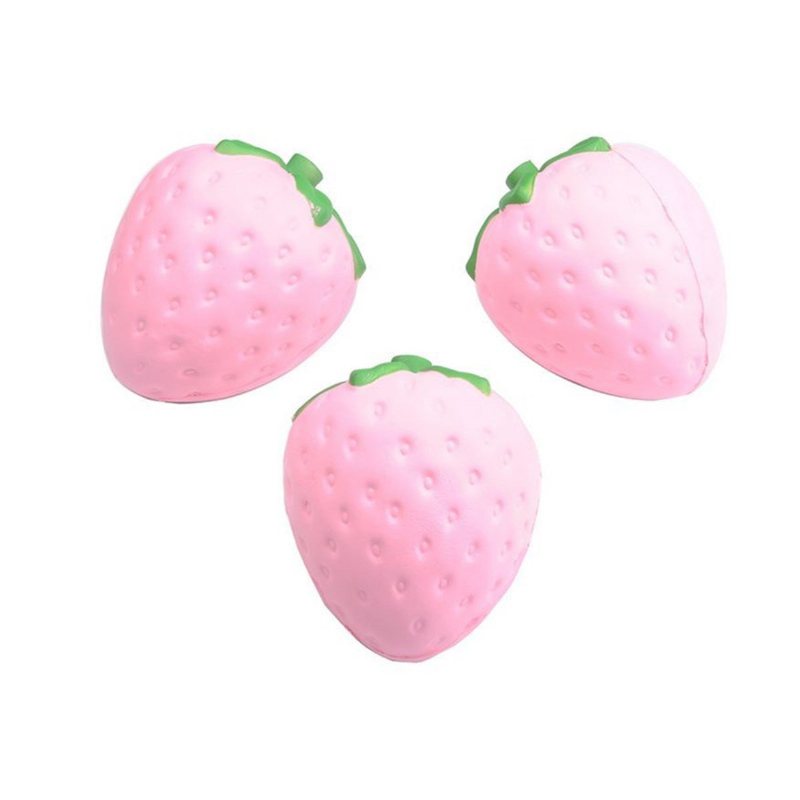 11.5 X 9.5 cm Kawaii Squishy Strawberry Soft Brelok Do Telefonu Torby Pasy Powolny Wzrost