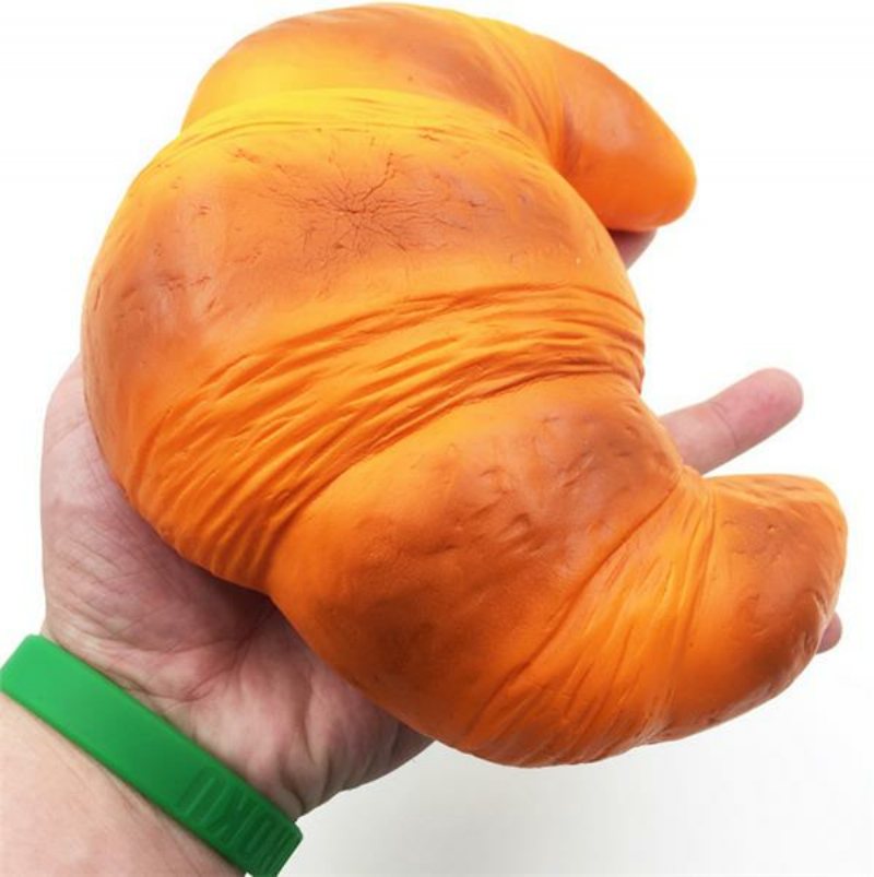 18 cm Squishyfun Jumbo Croissant Squishy Bread Super Wolno Rosnący Wycisnąć Kolekcja Zabawek Zabawny Prezent