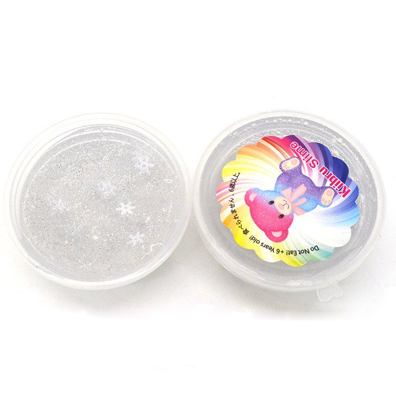 4 Sztuk Kiibru Slime Pearl Star Glitter Symulowane Kryształowe Błoto Jelly Plastelina Stress Relief Prezent Zabawka