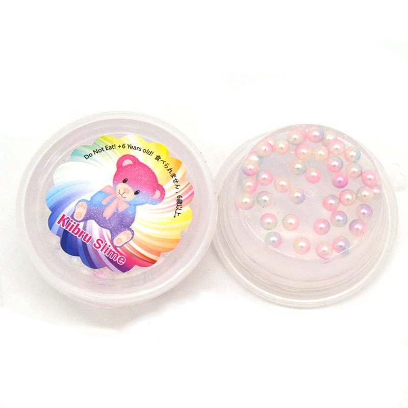 4 Sztuk Kiibru Slime Pearl Star Glitter Symulowane Kryształowe Błoto Jelly Plastelina Stress Relief Prezent Zabawka