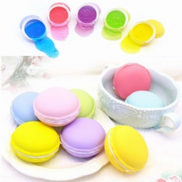 6 Sztuk Macaron Slime Makaronik Glina Kryształowa Gumowe Błoto Inteligentna Ręcznie Gum Plastelina Diy Zabawki Prezent