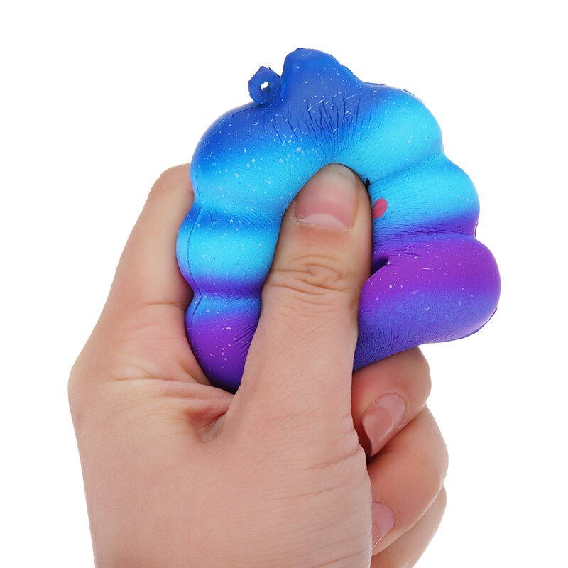 7cm Crazy Squishy Galaxy Poo Poo Wolno Rosnąca Pachnąca Kreskówka Kok Gift Decor Collection