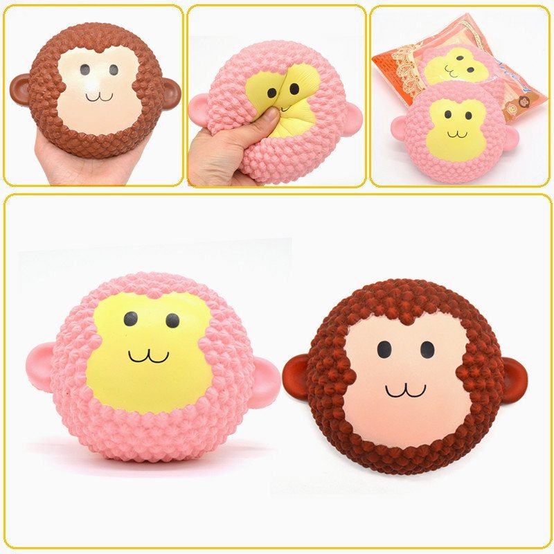 Areedy Squishy Jumbo Monkey Cake 15cm Pachnące Powolne Rośnie Oryginalne Opakowanie Kolekcja Gift Decor