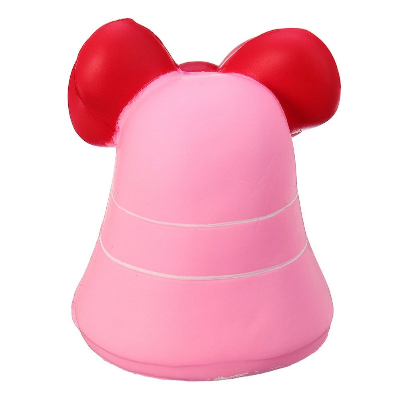 Bow-knot Bell Squishy Jumbo Slow Rising Soft Toy Gift Collection Z Opakowaniem