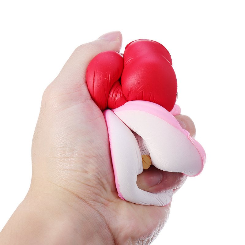 Bow-knot Bell Squishy Jumbo Slow Rising Soft Toy Gift Collection Z Opakowaniem