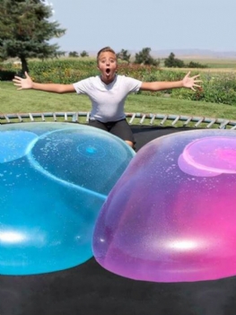 Bubble Ball Balon Śmieszne Zabawki Piłki Kid Przezroczyste Bounc Okrągłe Balony Do Dekoracji Dla Dzieci Zajęcia Na Świeżym Powietrzu