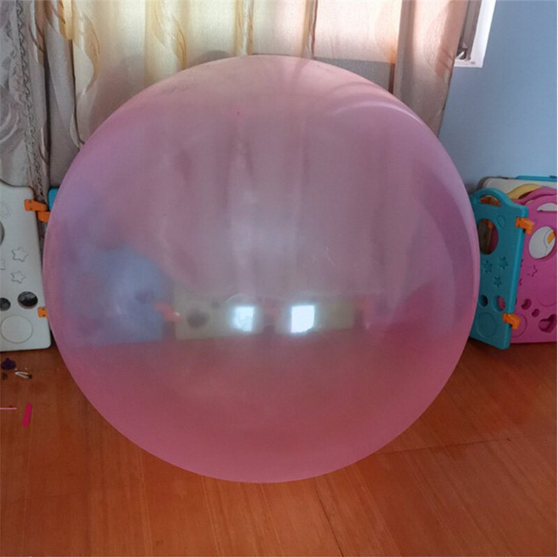 Bubble Ball Balon Śmieszne Zabawki Piłki Kid Przezroczyste Bounc Okrągłe Balony Do Dekoracji Dla Dzieci Zajęcia Na Świeżym Powietrzu