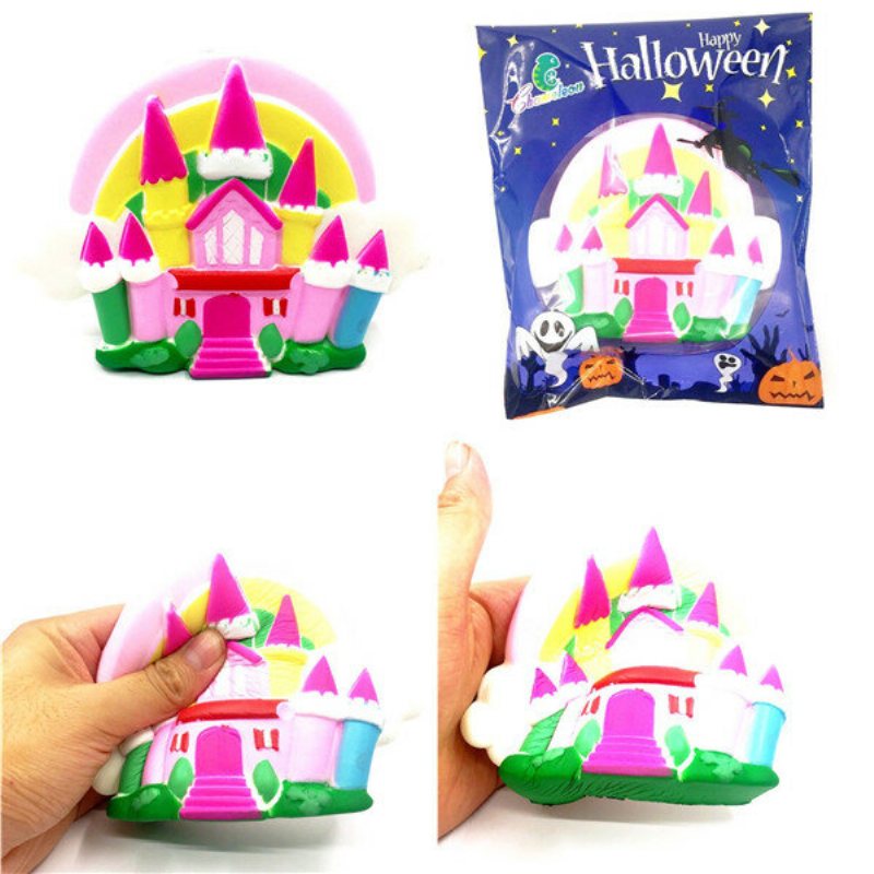 Chameleon Squishy Halloween Castle Wolno Rosnąca Zabawka 16x11x4cm Z Oryginalnym Opakowaniem