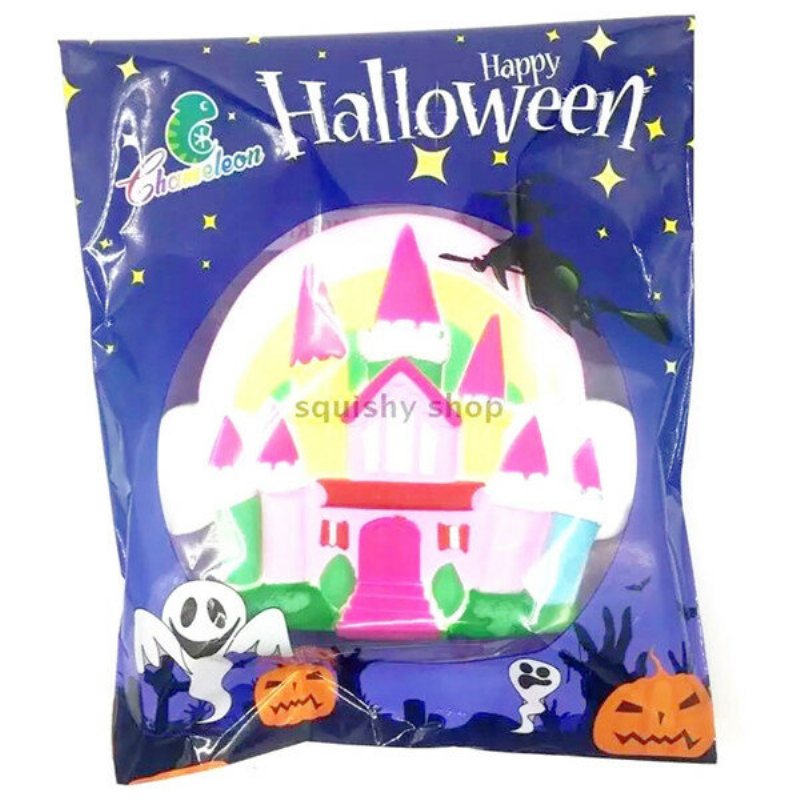 Chameleon Squishy Halloween Castle Wolno Rosnąca Zabawka 16x11x4cm Z Oryginalnym Opakowaniem