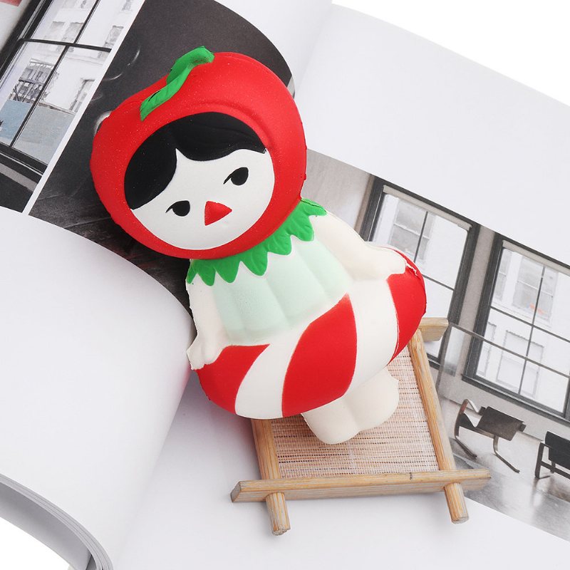 Cherry Girl Squishy Powolny Wzrost Miękka Kolekcja Gift Decor Zabawka Z Opakowaniem