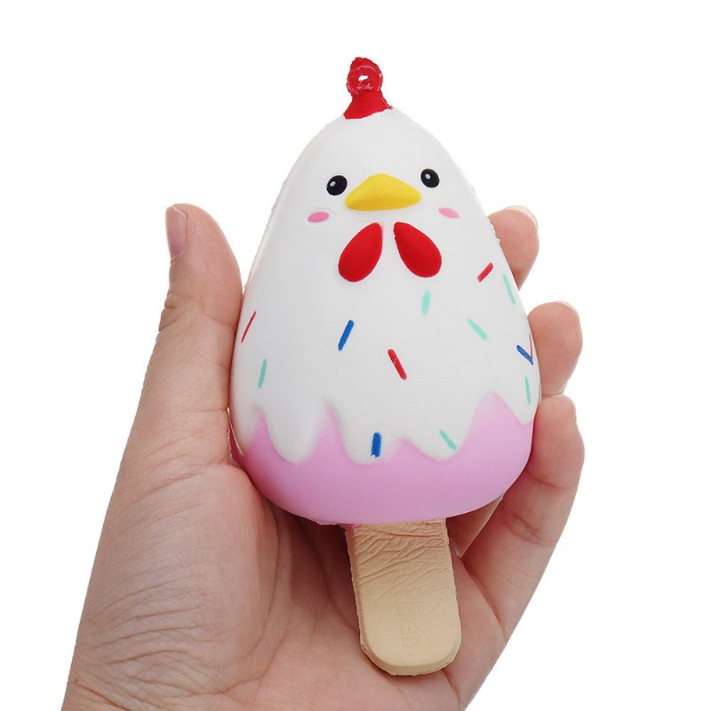 Chick Popsicle Ice-lolly Squishy Wolno Rosnąca Miękka Zabawka Z Opakowaniem