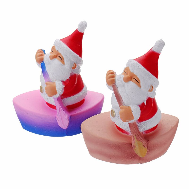 Christmas Rowing Man Squishy Soft Slow Rising With Packaging Collection Gift