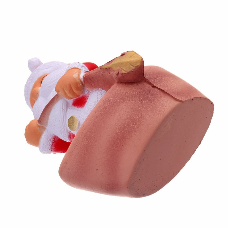 Christmas Rowing Man Squishy Soft Slow Rising With Packaging Collection Gift