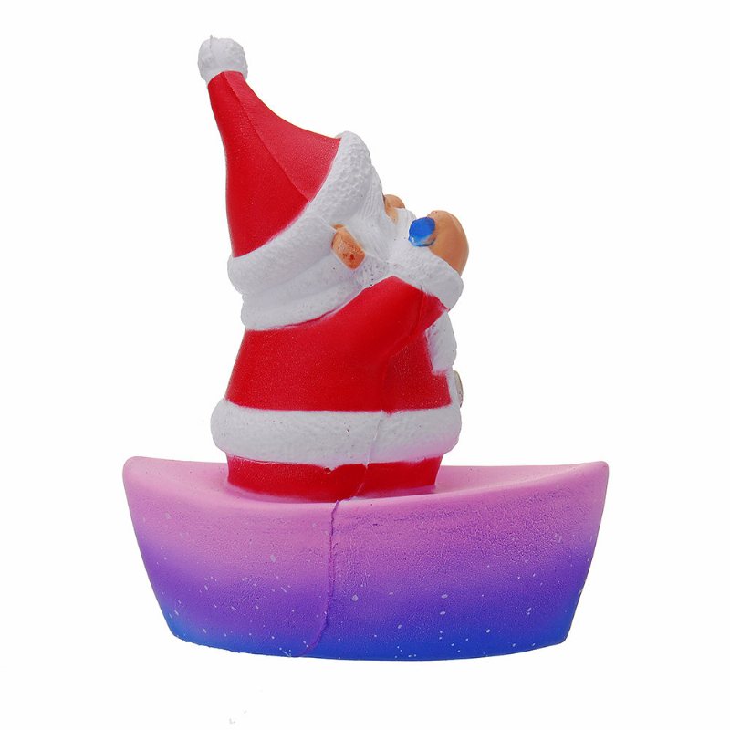 Christmas Rowing Man Squishy Soft Slow Rising With Packaging Collection Gift