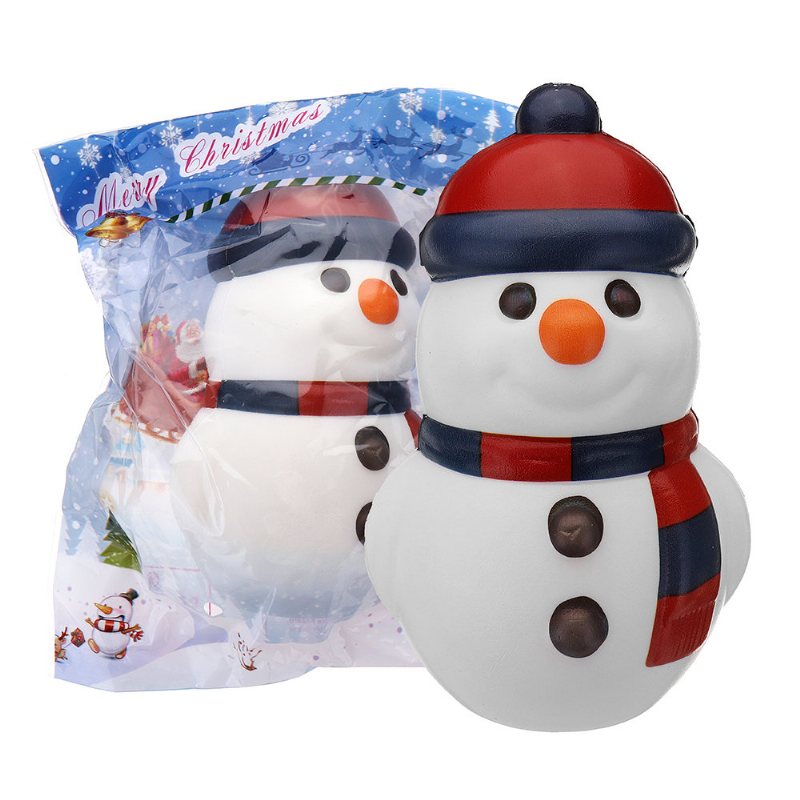 Christmas Snowman Squishy Soft Slow Rising With Packaging Collection Gift Toy