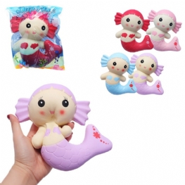 Cutie Squishy Mermaid Toys Pachnące Ciasto Chlebowe Super 19 cm Miękkie Powolne Rośnie Oryginalne Opakowanie