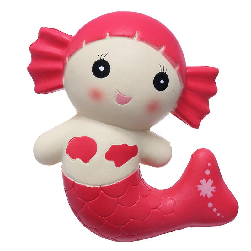 Cutie Squishy Mermaid Toys Pachnące Ciasto Chlebowe Super 19 cm Miękkie Powolne Rośnie Oryginalne Opakowanie