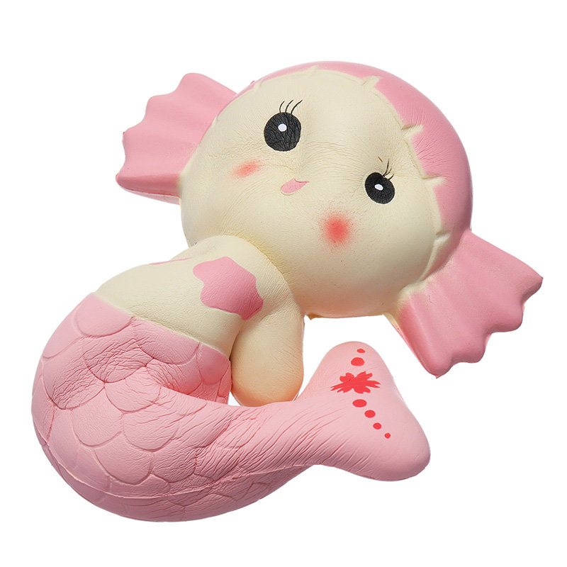 Cutie Squishy Mermaid Toys Pachnące Ciasto Chlebowe Super 19 cm Miękkie Powolne Rośnie Oryginalne Opakowanie