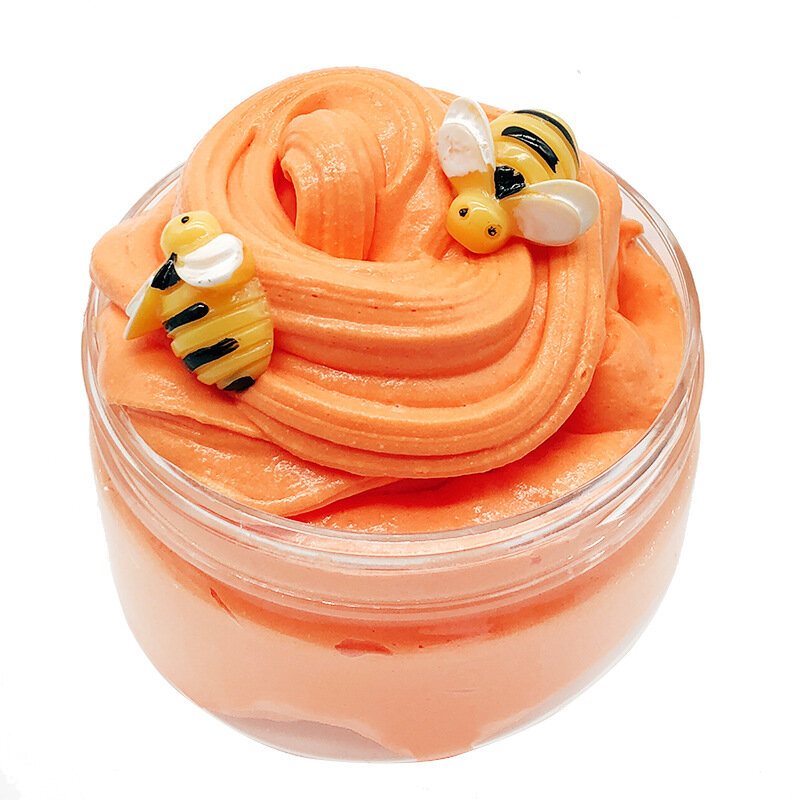 Diy Fruit Slime Fluffy Cotton Mud Multi-color Cup Cake Clay 100ml