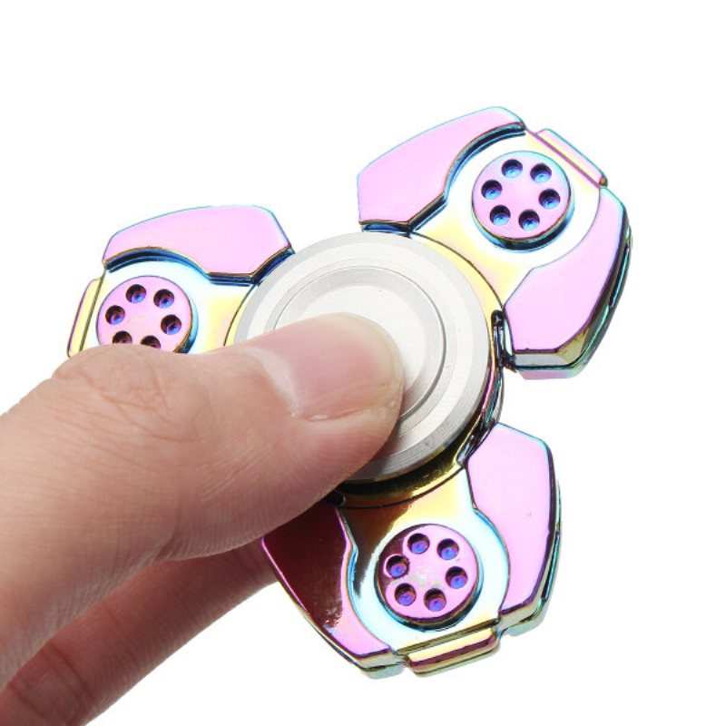 Ecubee Edc Fidget Spinner Hand Finger Zmniejsz Stres Gadżet 3 Kolory