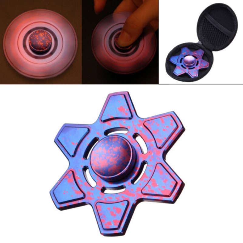 Ecubee Edc Hand Spinner Gadżet Fidget Palec Zmniejsza Stres