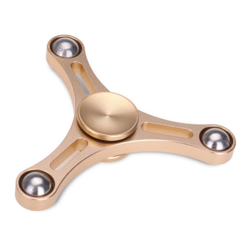 Edc Fidget Hand Spinner Gadget Tri-spinner Finger Focus Zmniejsz Stres Gadżet Dostępne 5 Kolorów