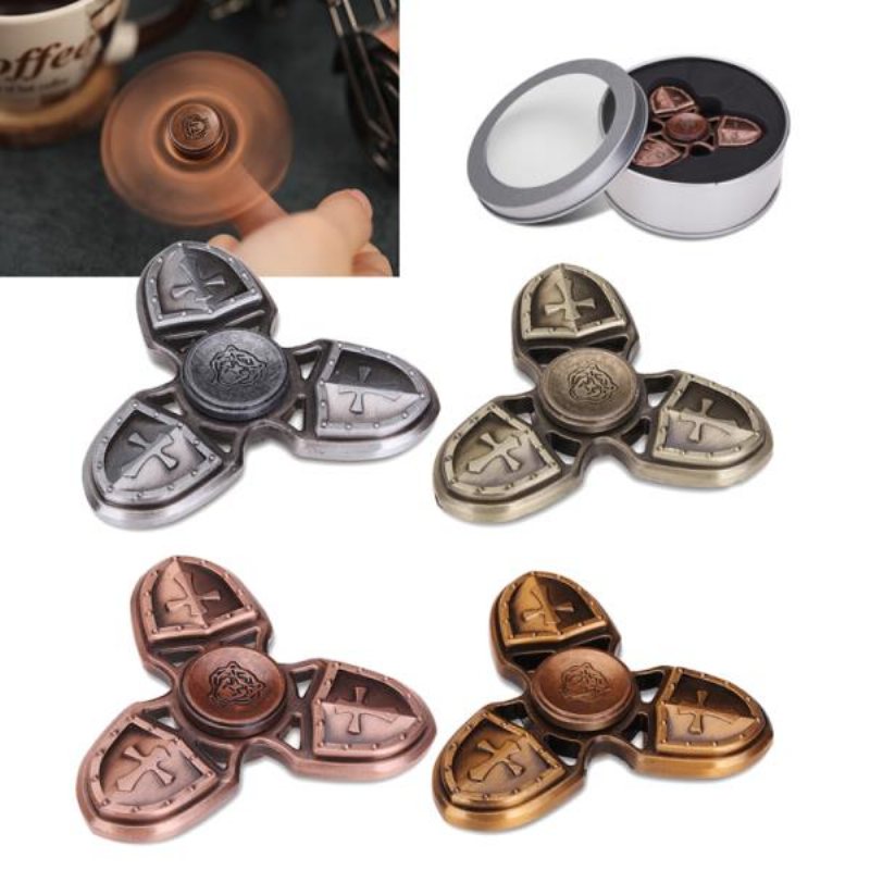 Edc Fidget Hand Tri-spinner Gadżet Spinner Finger Zmniejsz Stres Antystresowy