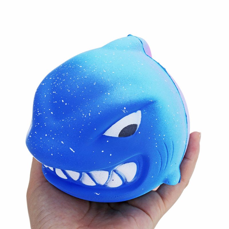 Fierce Shark Squishy Wolno Rosnąca Kolekcja Prezentów Z Zabawkami Z Opakowaniem