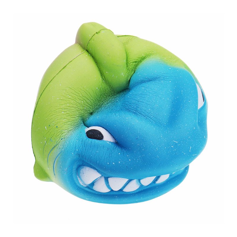 Fierce Shark Squishy Wolno Rosnąca Kolekcja Prezentów Z Zabawkami Z Opakowaniem