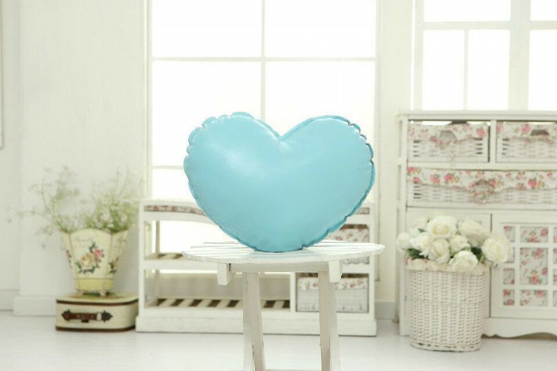 Glitter Star Heart Moon Cloud Shape Rzuć Poduszkę Pu Sofa Łóżko Samochód Biuro Poduszki