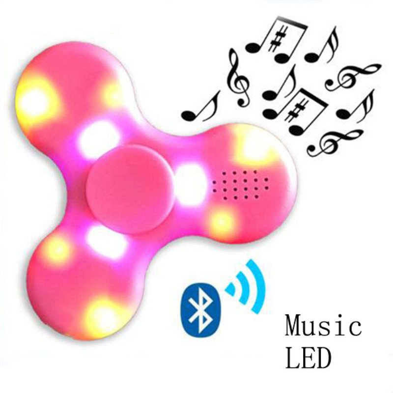 Hand Spinner Chargeable Music Led Fidget Finger Focus Gadżet Zmniejszający Stres