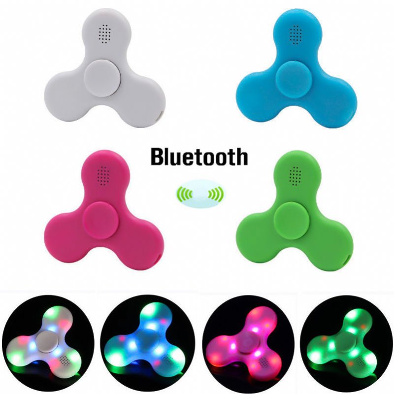 Hand Spinner Chargeable Music Led Fidget Finger Focus Gadżet Zmniejszający Stres