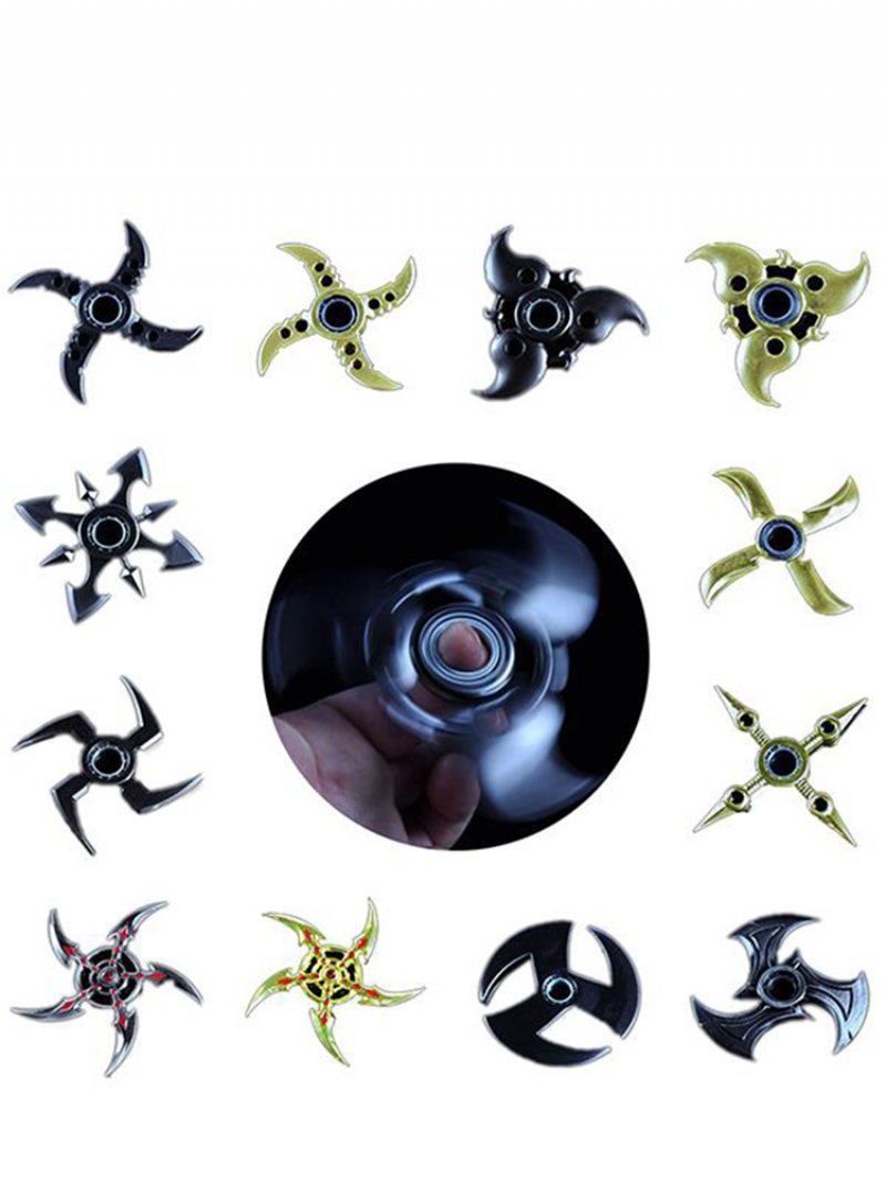 Hand Spinner Tri Fidget Metal Finger Spin Focus Edc Toys For Rotating Stress Relief