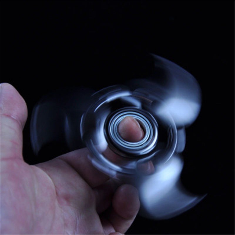 Hand Spinner Tri Fidget Metal Finger Spin Focus Edc Toys For Rotating Stress Relief