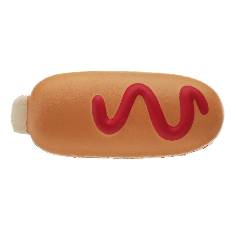 Hot Dog Squishy Miękka Zabawka Powolny Wzrost Kok Kawaii Kreskówka Kolekcja Prezentów